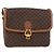 Céline CELINE Sac à épaule en toile Macadam PVC Cuir Marron Or - vue 13