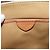 Céline CELINE Sac à épaule en toile Macadam PVC Cuir Marron Or - vue 19