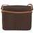 Céline CELINE Sac à épaule en toile Macadam PVC Cuir Marron Or - vue 2