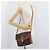 Céline CELINE Sac à épaule en toile Macadam PVC Cuir Marron Or - vue 26