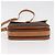 Céline CELINE Sac à épaule en toile Macadam PVC Cuir Marron Or - vue 5