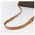 Céline CELINE Sac à épaule en toile Macadam PVC Cuir Marron Or - vue 7