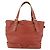 Chloé Chloe Ellen Hand Bag Leather Red Gold - vista 2
