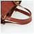 Chloé Chloe Ellen Hand Bag Leather Red Gold - vista 7