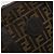 FENDI Zucca Canvas Hand Bag Black Brown - vista 18