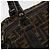 FENDI Zucca Canvas Hand Bag Black Brown - vista 19