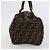 FENDI Zucca Canvas Hand Bag Black Brown - vista 3