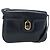 GUCCI Shoulder Bag Leather Navy Gold