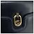 GUCCI Shoulder Bag Leather Navy Gold - vista 14
