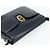 GUCCI Shoulder Bag Leather Navy Gold - vista 6