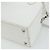 FENDI Top Handle Hand Bag Leather 2way White Silver - vista 14