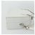 FENDI Top Handle Hand Bag Leather 2way White Silver - vista 5