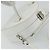 FENDI Top Handle Hand Bag Leather 2way White Silver - vista 6