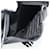 PRADA Shoulder Bag Nylon Leather Black Silver - vista 23