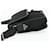 PRADA Shoulder Bag Nylon Leather Black Silver - vista 4