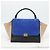 Céline CELINE Trapeze Hand Bag Leather 2way Blue Gold - vista 12