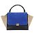 Céline CELINE Trapeze Hand Bag Leather 2way Blue Gold - vista 13
