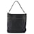 PRADA Shoulder Bag Leather Black Silver - vista 2