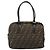 FENDI Zucca Canvas Hand Bag Black Brown - vista 13