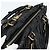PRADA Gathered Hand Bag Leather 2way Black Gold - vista 6