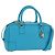 LOEWE Amazonas 23 Hand Bag Leather 2way Light Blue Gold