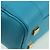 LOEWE Amazonas 23 Hand Bag Leather 2way Light Blue Gold - vista 17