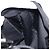FENDI Mamma Baguette Shoulder Bag Cotton Jersey Black Silver - vista 21
