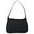 FENDI Mamma Baguette Shoulder Bag Cotton Jersey Black Silver - vista 3