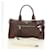 PRADA Hand Bag Leather 2way Brown Silver - vista 32