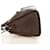 PRADA Hand Bag Leather 2way Brown Silver - vista 4