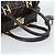 FENDI Zucca Canvas Handtasche 2-Wege Schwarz Braun - Ansicht 10