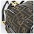 FENDI Zucca Canvas Handtasche 2-Wege Schwarz Braun - Ansicht 15