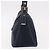 FENDI Mamma Baguette Shoulder Bag Canvas Navy Silver - vista 4