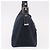 FENDI Mamma Baguette Shoulder Bag Canvas Navy Silver - vista 5