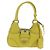 PRADA Handtasche Leder 2way Gelb Silber - Ansicht 13
