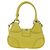 PRADA Handtasche Leder 2way Gelb Silber - Ansicht 2