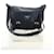 PRADA Shoulder Bag Leather Navy Silver - vista 12