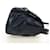 PRADA Shoulder Bag Leather Navy Silver - vista 4