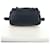 PRADA Shoulder Bag Leather Navy Silver - vista 5