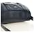 PRADA Shoulder Bag Leather Navy Silver - vista 6