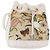 GUCCI Shoulder Bag Canvas Flora Beige Gold 007 14 0071
