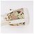 GUCCI Shoulder Bag Canvas Flora Beige Gold 007 14 0071 - vista 4