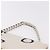 CHANEL Matelasse Chain Hand Bag Canvas White Silver CC - vista 8