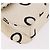 CHANEL Matelasse Chain Hand Bag Canvas White Silver CC - vista 9