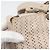 Chloé Chloe Kerala Hand Bag Leather Beige Silver - vista 9