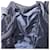 PRADA Hand Bag Velor Navy Silver - vista 19