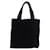 PRADA Hand Bag Velor Navy Silver - vista 2