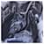PRADA Hand Bag Velor Navy Silver - vista 20