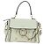 Chloé Chloe Fay Hand Bag Leather 2way White Gold - vista 13