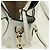 Chloé Chloe Fay Hand Bag Leather 2way White Gold - vista 25
